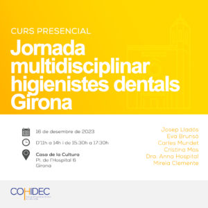 Jornada multidisciplinar higienistas dentales Girona